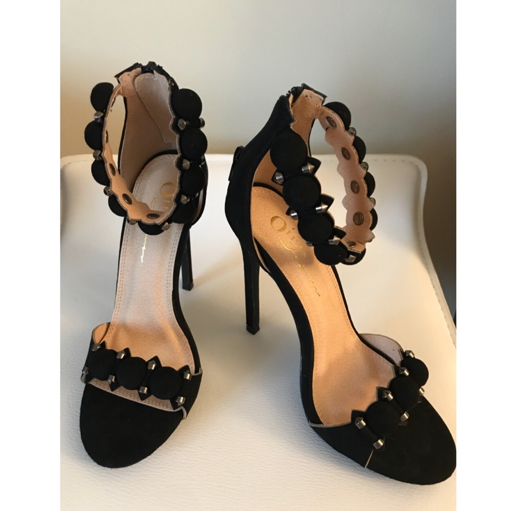 Black inspired Alaia heels